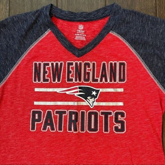 NFL New England Patriots Tee Girls XL 14/16 NWT - Picture 2 of 5
